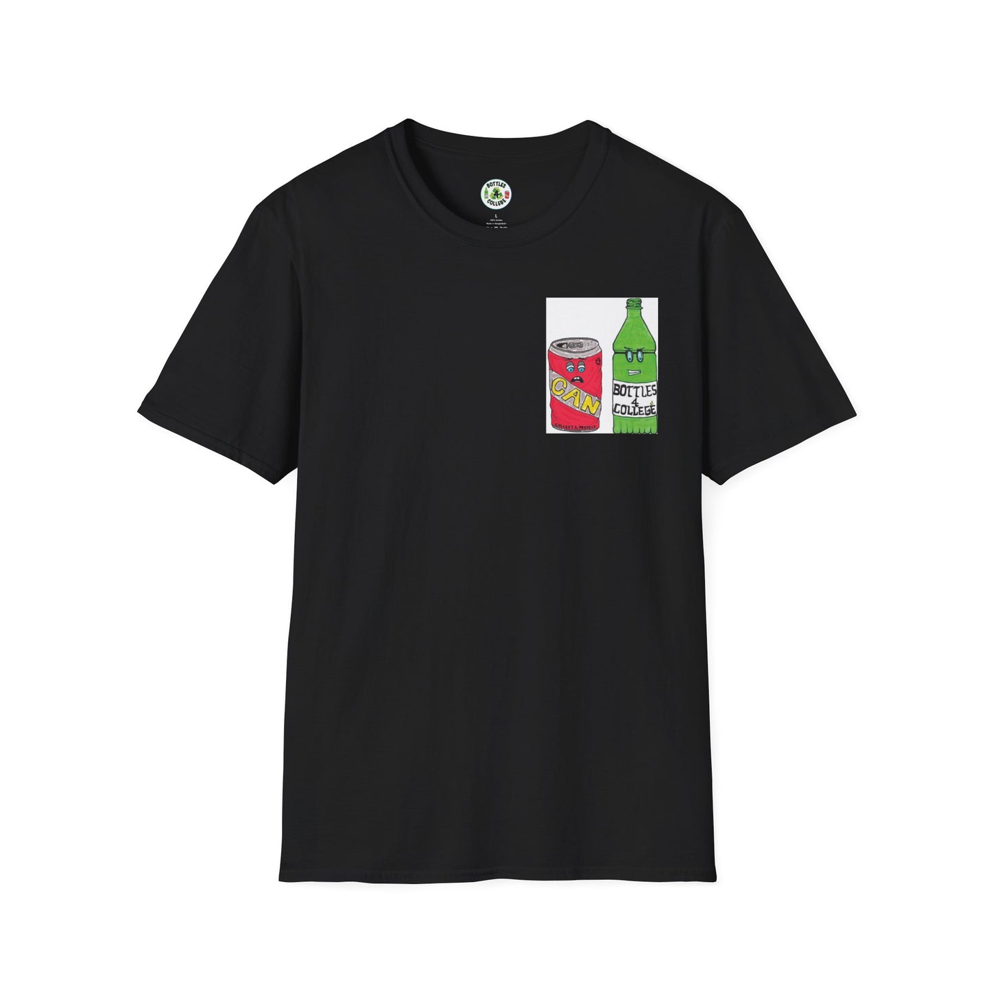 Bottles4College logo T-Shirt