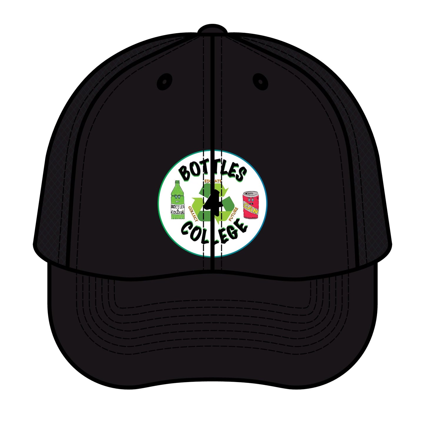 Bottles4College logo Trucker Hat