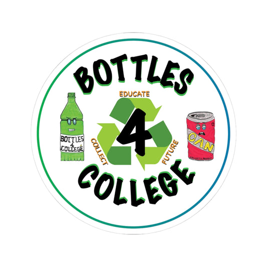 Bottles4College logo Sticker